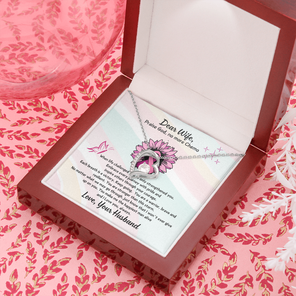 Dear Wife - Love, Your Husband - Forever Love Necklace Set - JDR025