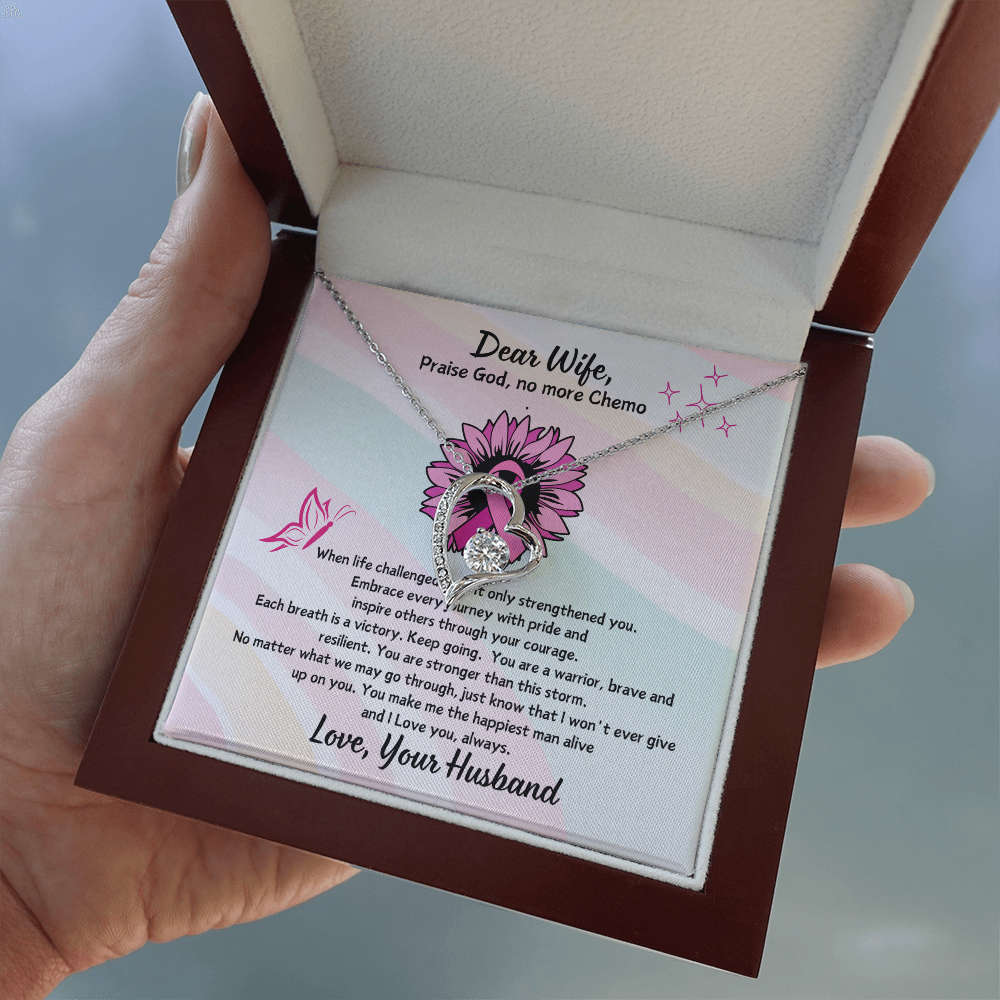 Dear Wife - Love, Your Husband - Forever Love Necklace Set - JDR025