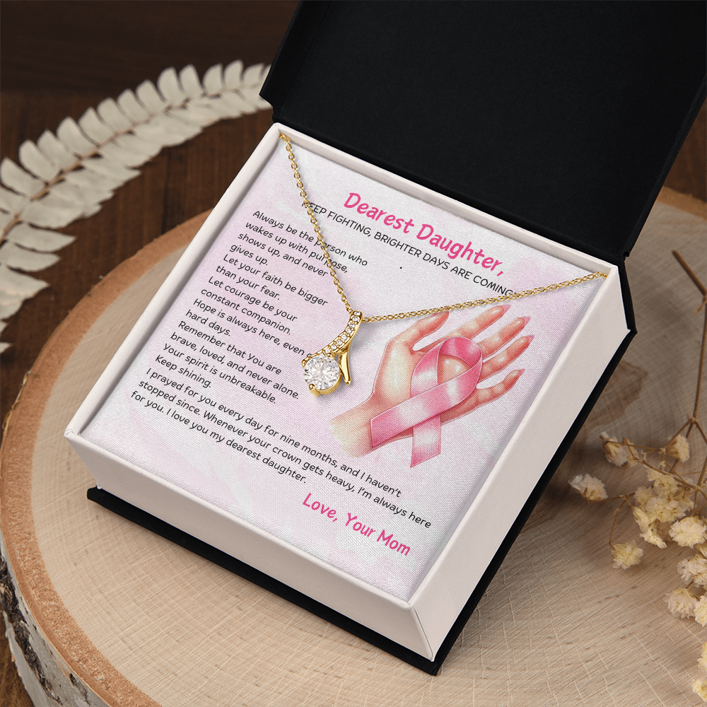 Dearest Daughter - Love, Your Mom - Alluring Beauty Necklace Set - JDR026