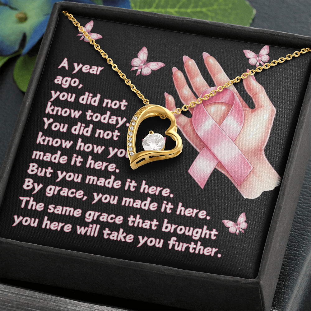 By Grace, You Made It Here - Forever Love Necklace - JDR034